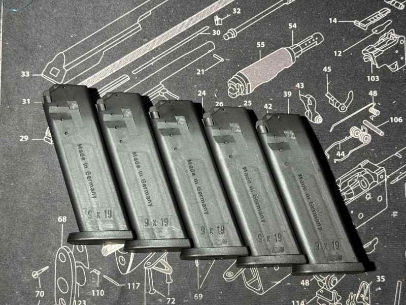 HK USP 9mm magazines