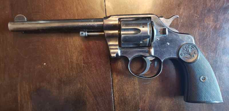 Colt New Army DA 38 .38LC