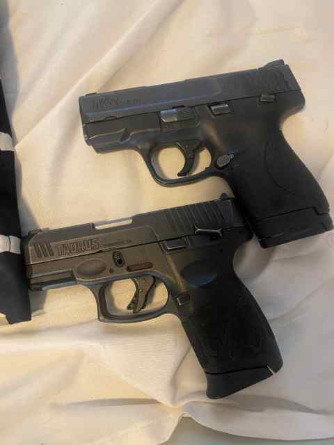 Mp Shield &amp; Tarus 9mm