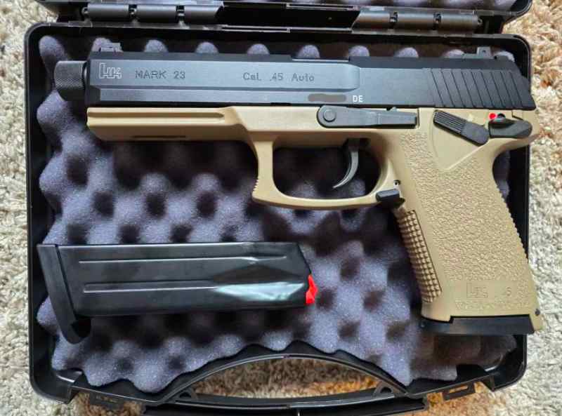 HK Mark 23 FDE 45 ACP 12+1
