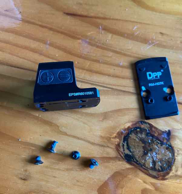 Holosun 6 MOA EPS Red Dot w/ DPP Plate